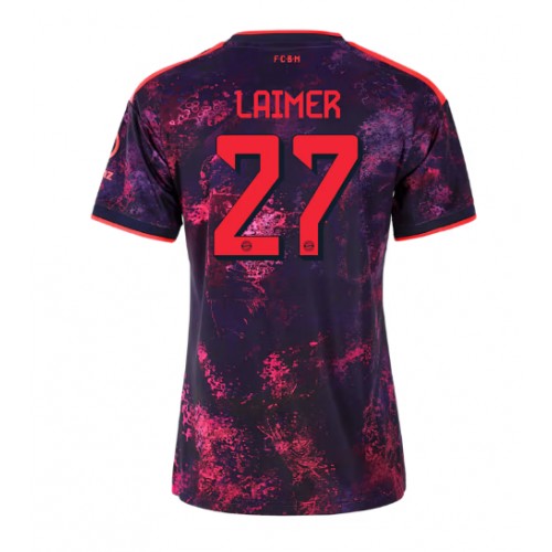 Bayern Munich Konrad Laimer #27 Kolmaspaita Naiset 2026-27 Lyhythihainen